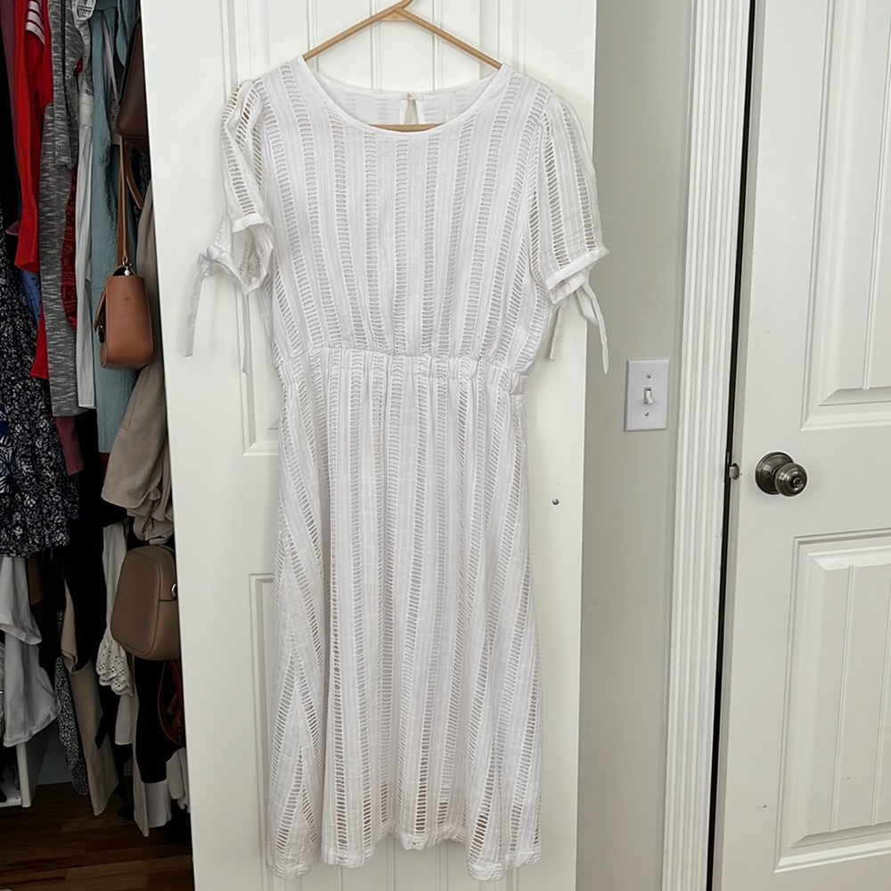 Womens white dress